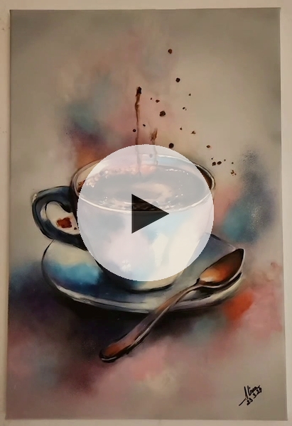 ArteDiAlina.com painting: Some like it sweet